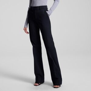 NWT A.L.C Simon Stretch Cotton Pant $450 Size 10 *Maritime Navy